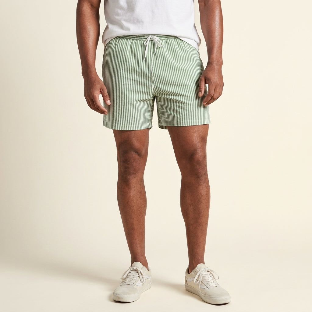 Calvi Stripe Swim Shorts