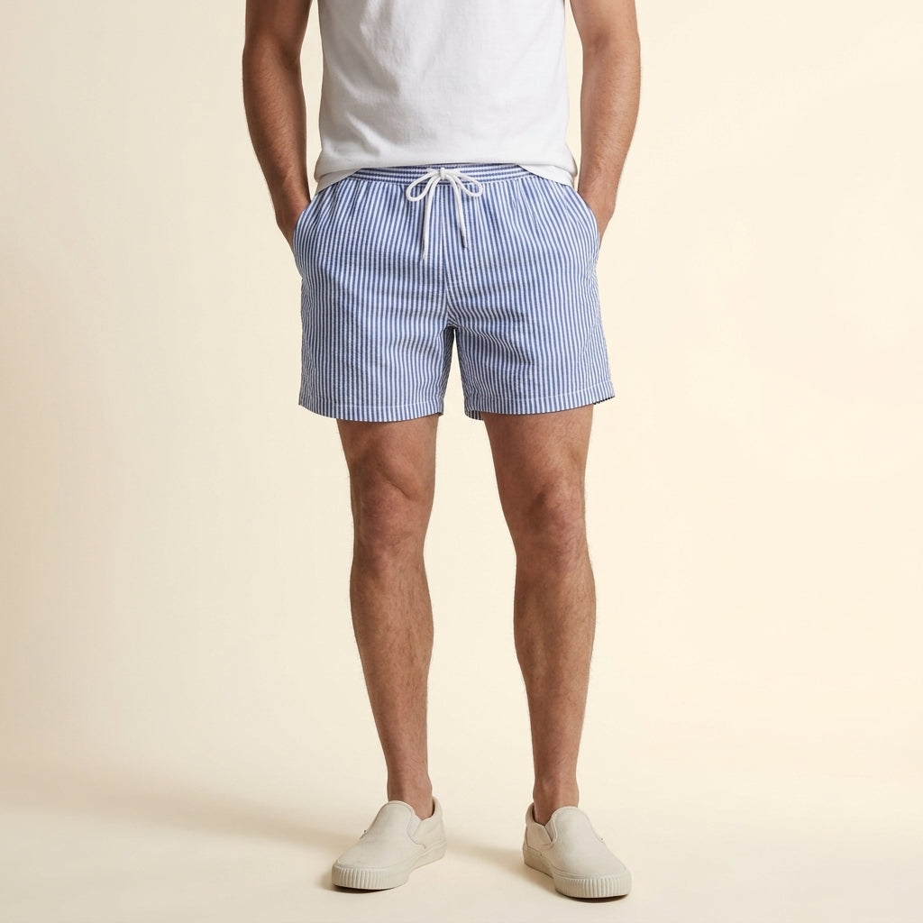 Calvi Stripe Swim Shorts
