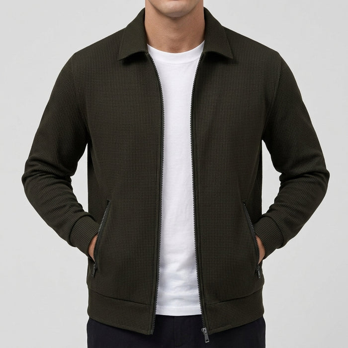 Atlas Textured Bomber Jacket