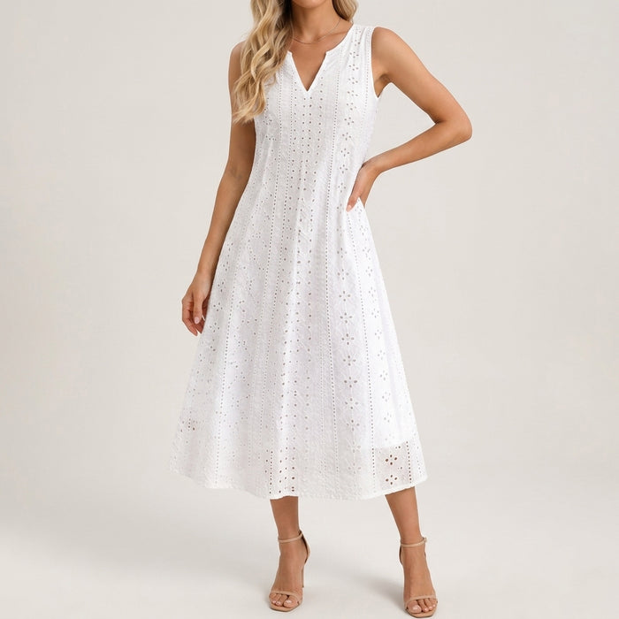 Elowen Eyelet Dress