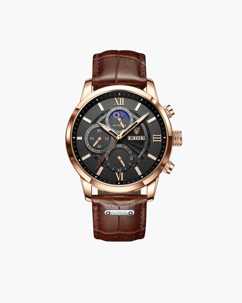 Valmont Leather Watch