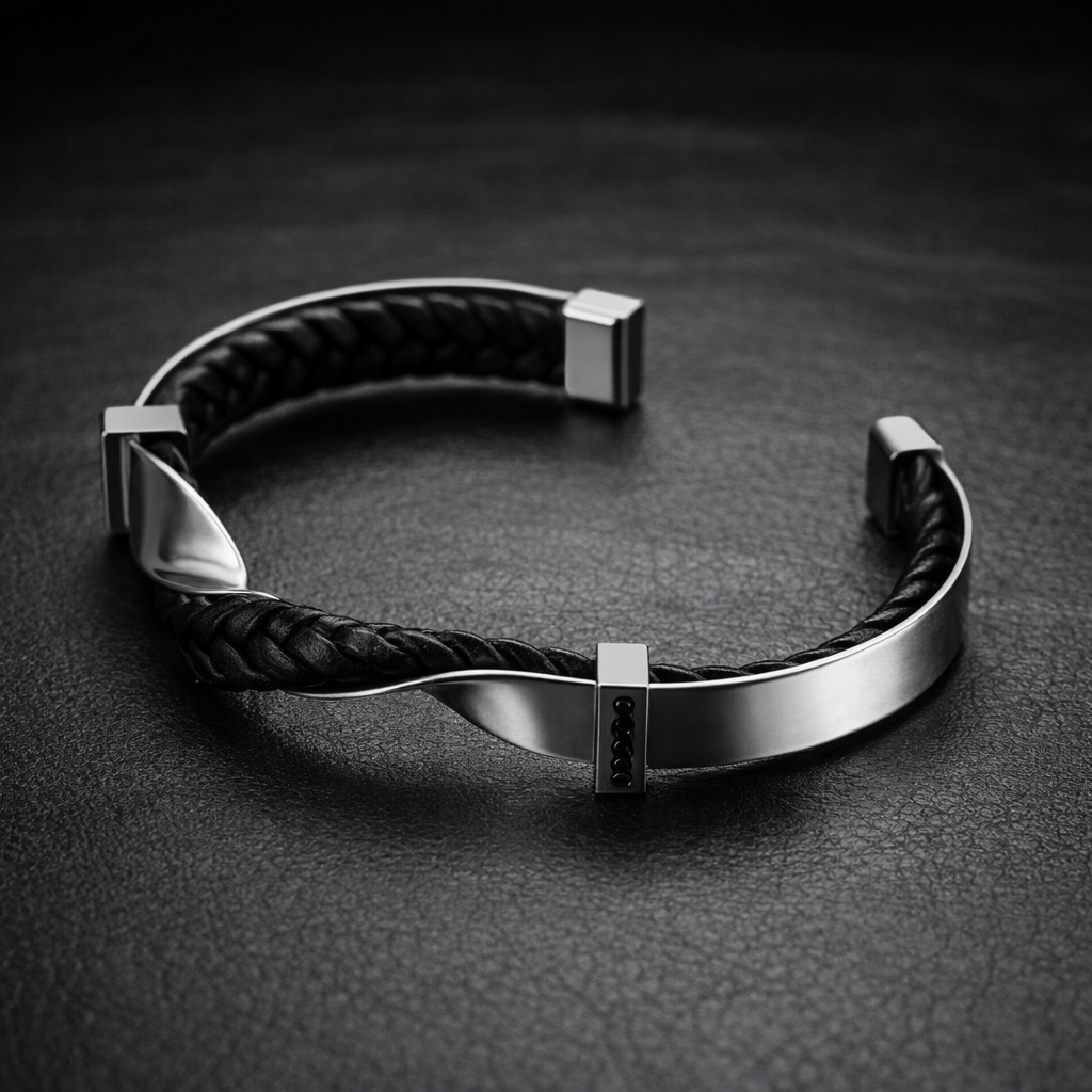 Aldric Leather Cuff