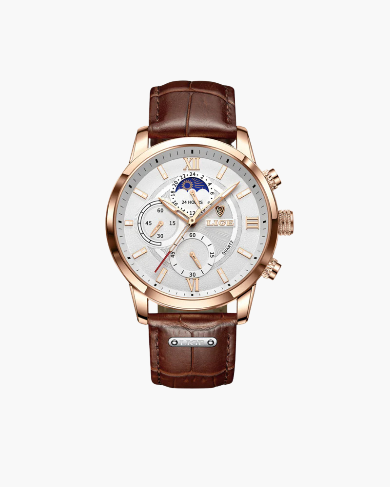 Valmont Leather Watch