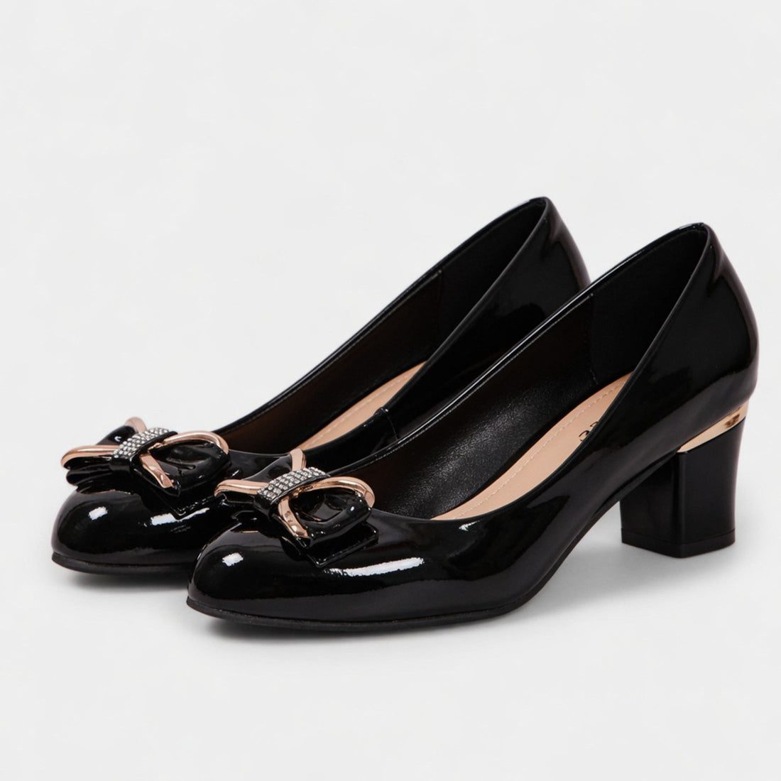 Crete Block Heel Pumps