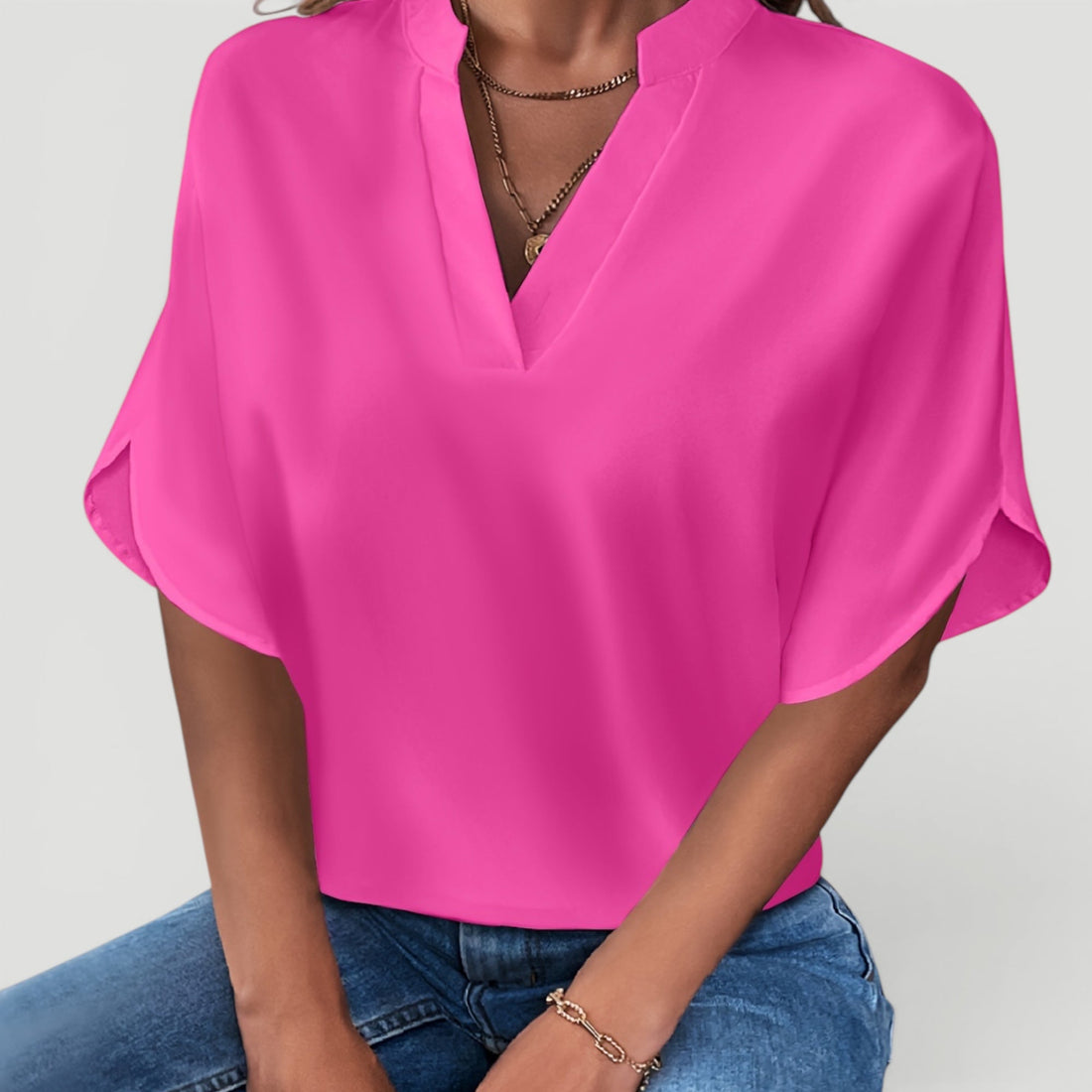 Salerno Short Sleeve Blouse