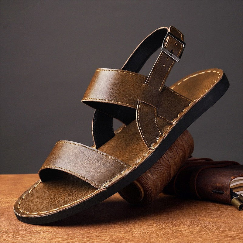 Amalfi Leather Fisherman Sandals