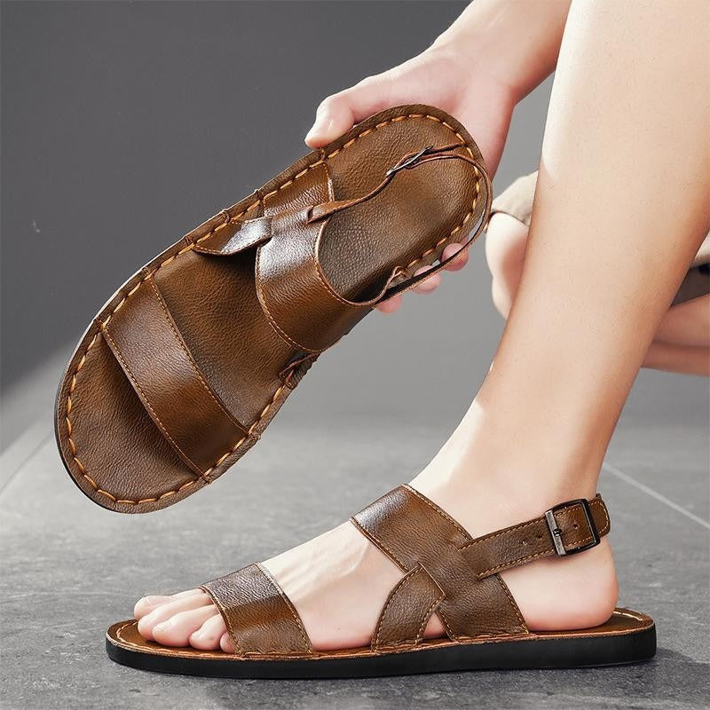 Amalfi Leather Fisherman Sandals