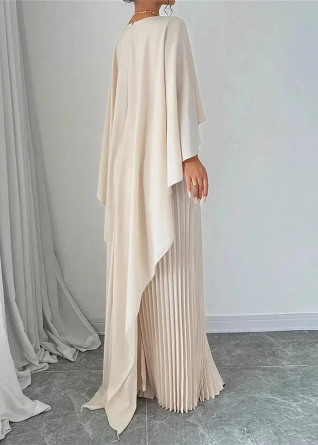Isadora Cape Maxi Dress