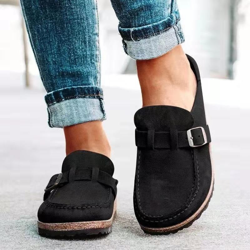 Sablewood Suede Clogs