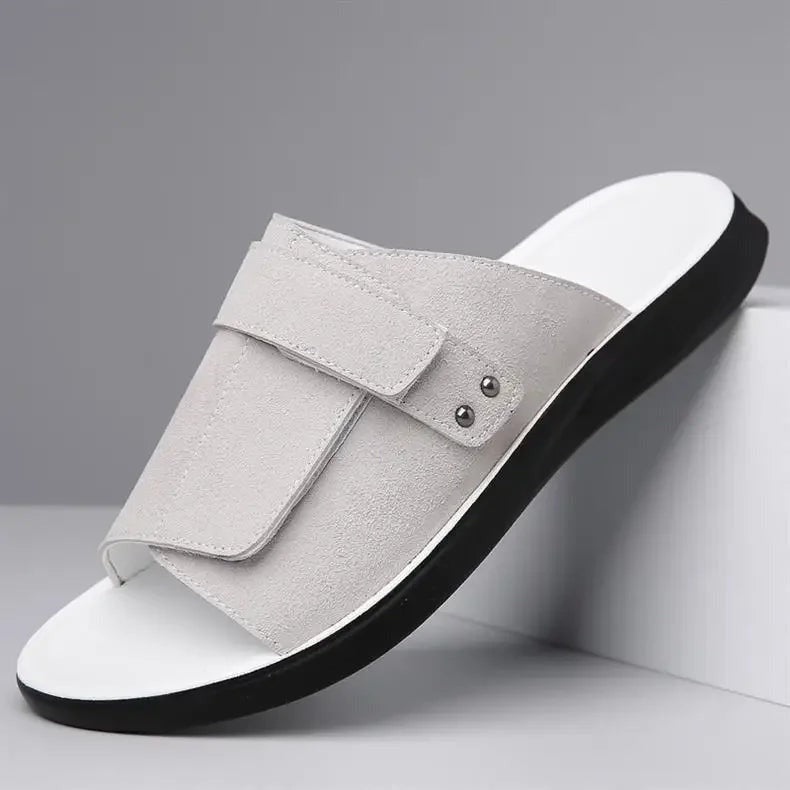 Seacliff Suede Slides