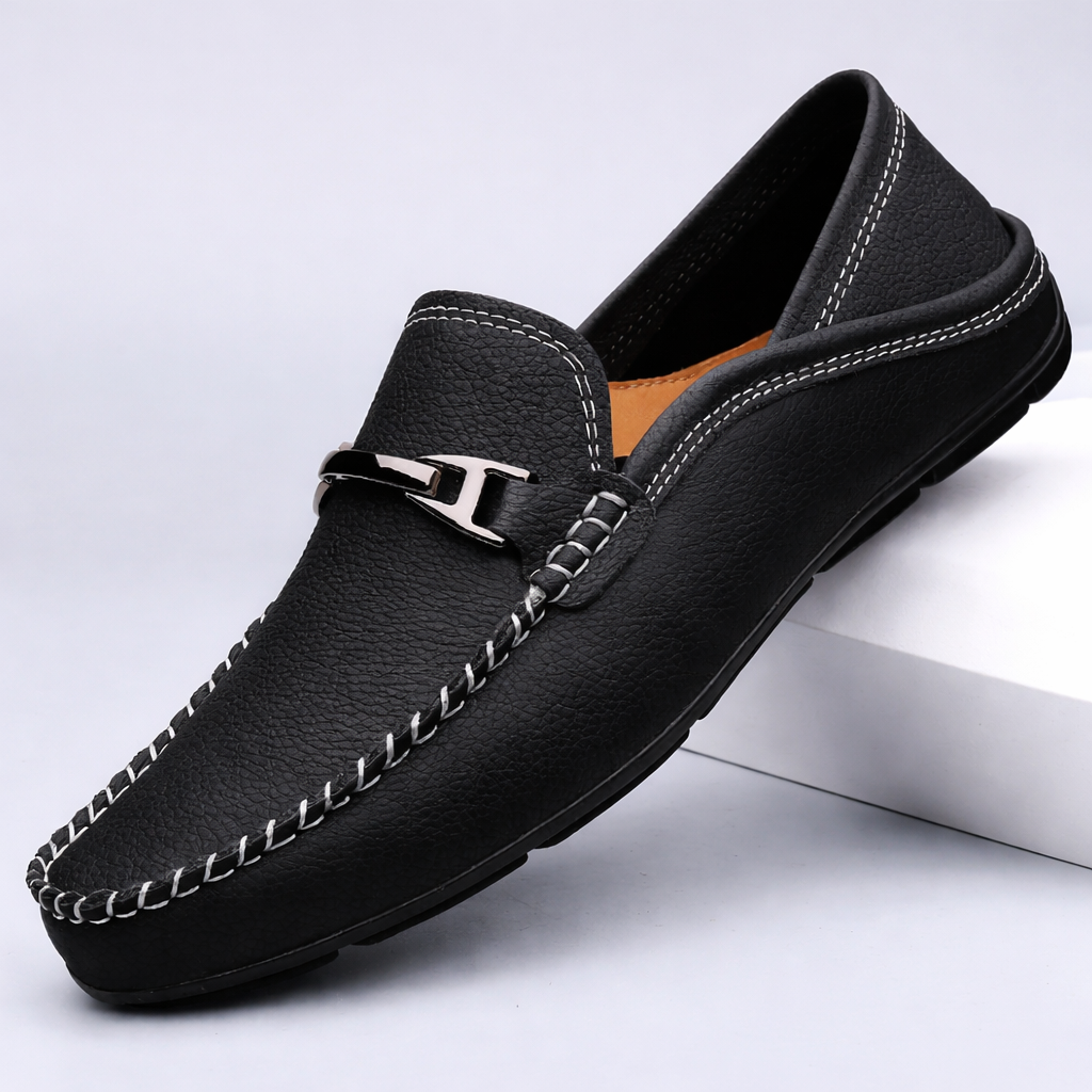 Belcourt Leather Loafers