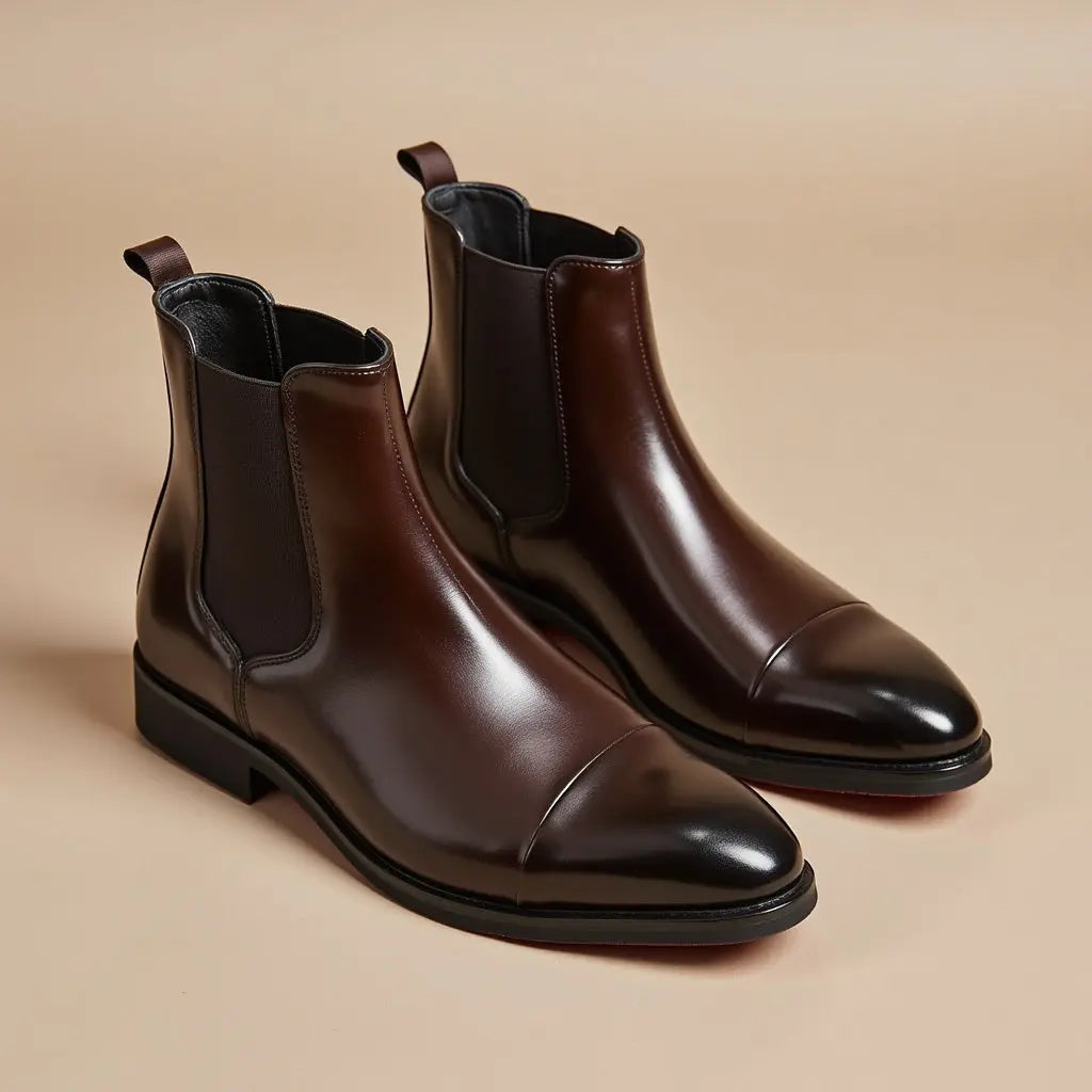 Madison Cap-Toe Chelsea Boots