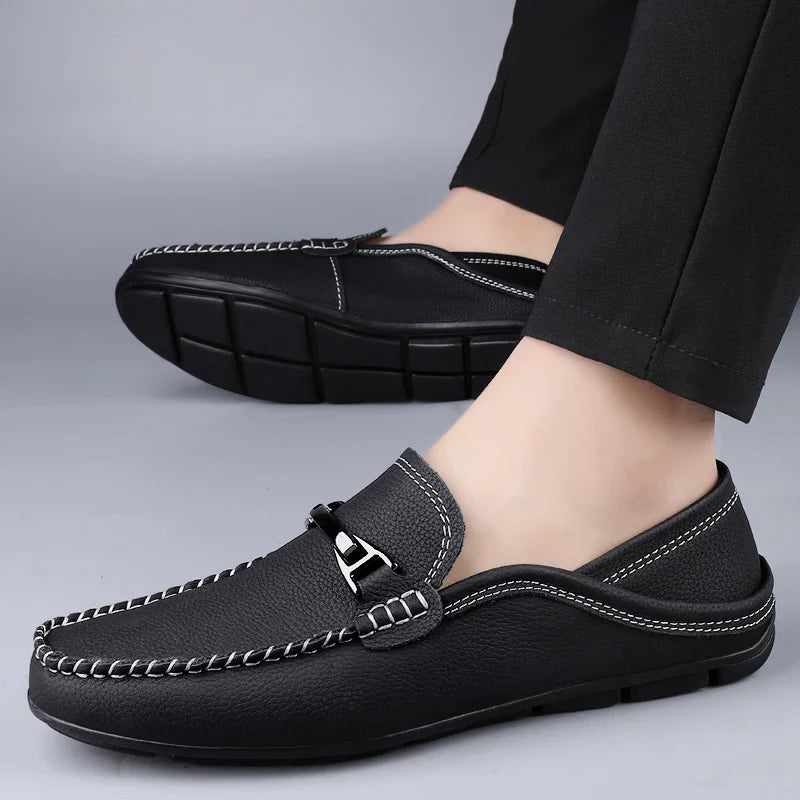Belcourt Leather Loafers
