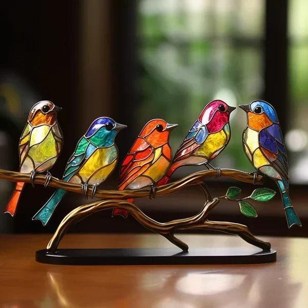 Aviana Acrylic Bird Statue