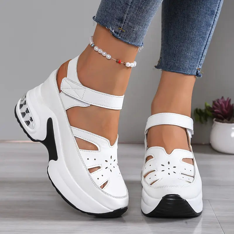 Provence Wedge Sandals