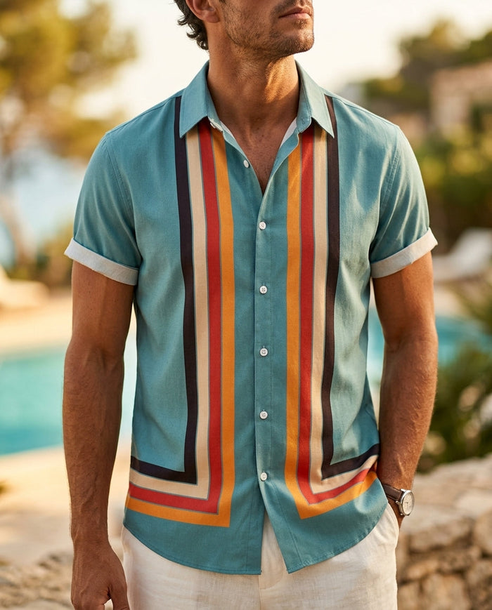 Dunmore Retro Stripe Shirt