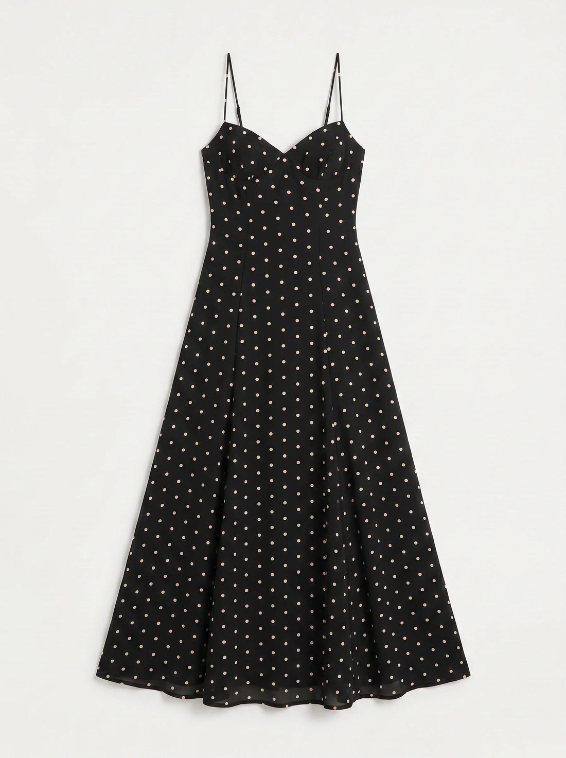 Nerina Polka Dot Maxi Dress