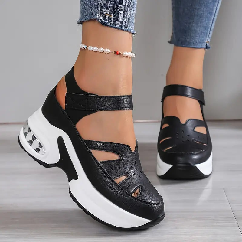 Provence Wedge Sandals