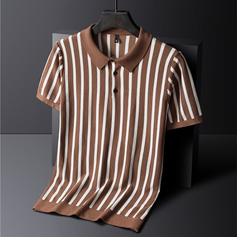 Astor Striped Polo Shirt