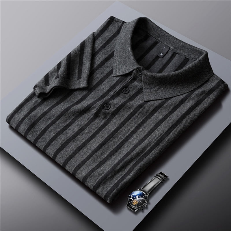Astor Striped Polo Shirt