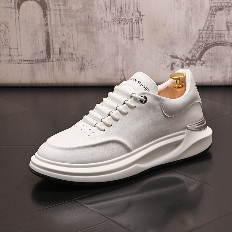 Roscoe Leather Platform Sneakers