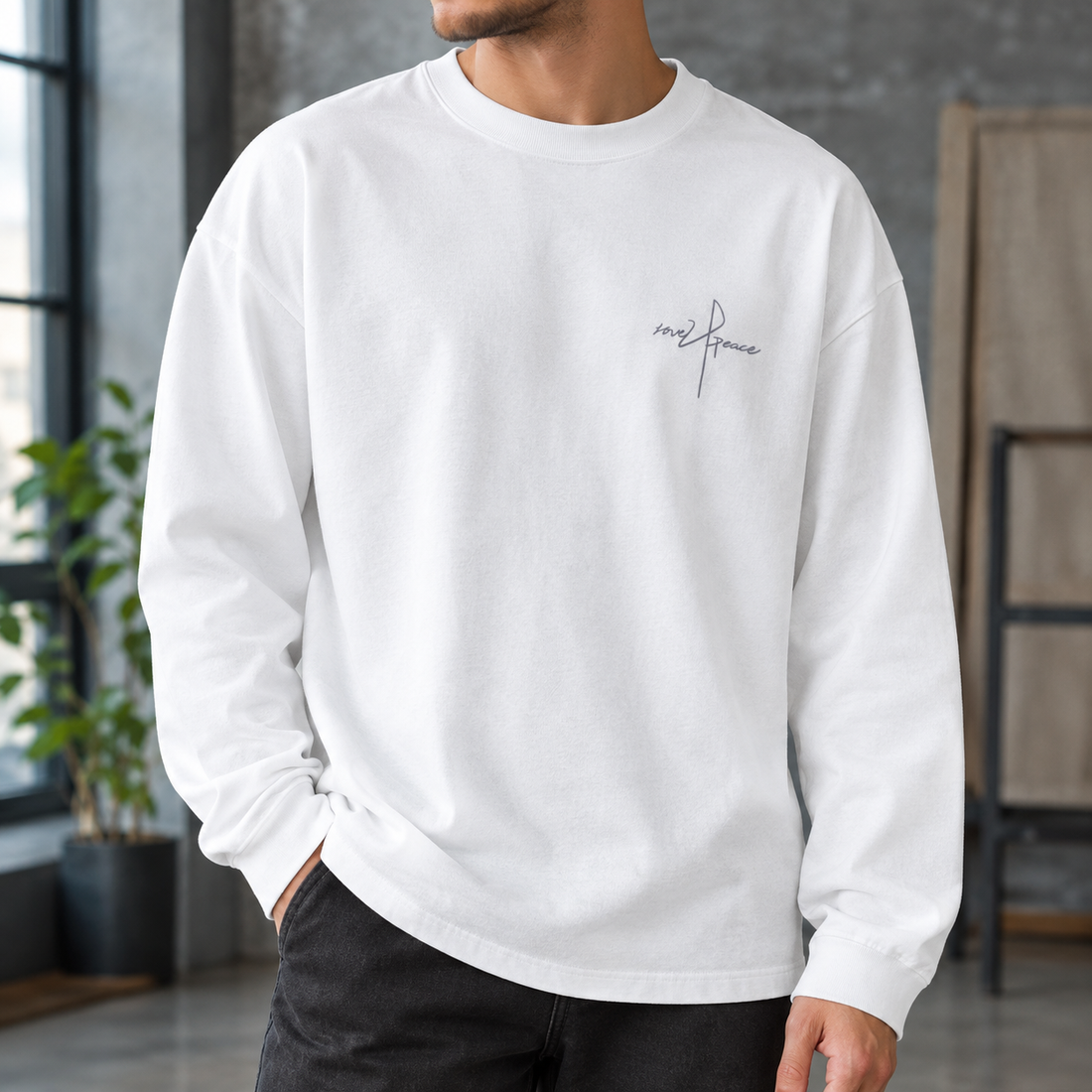 Ralph-Wade Crew Neck T-Shirt - White