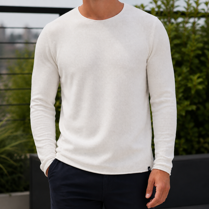 Caius Roll Edge Sweater