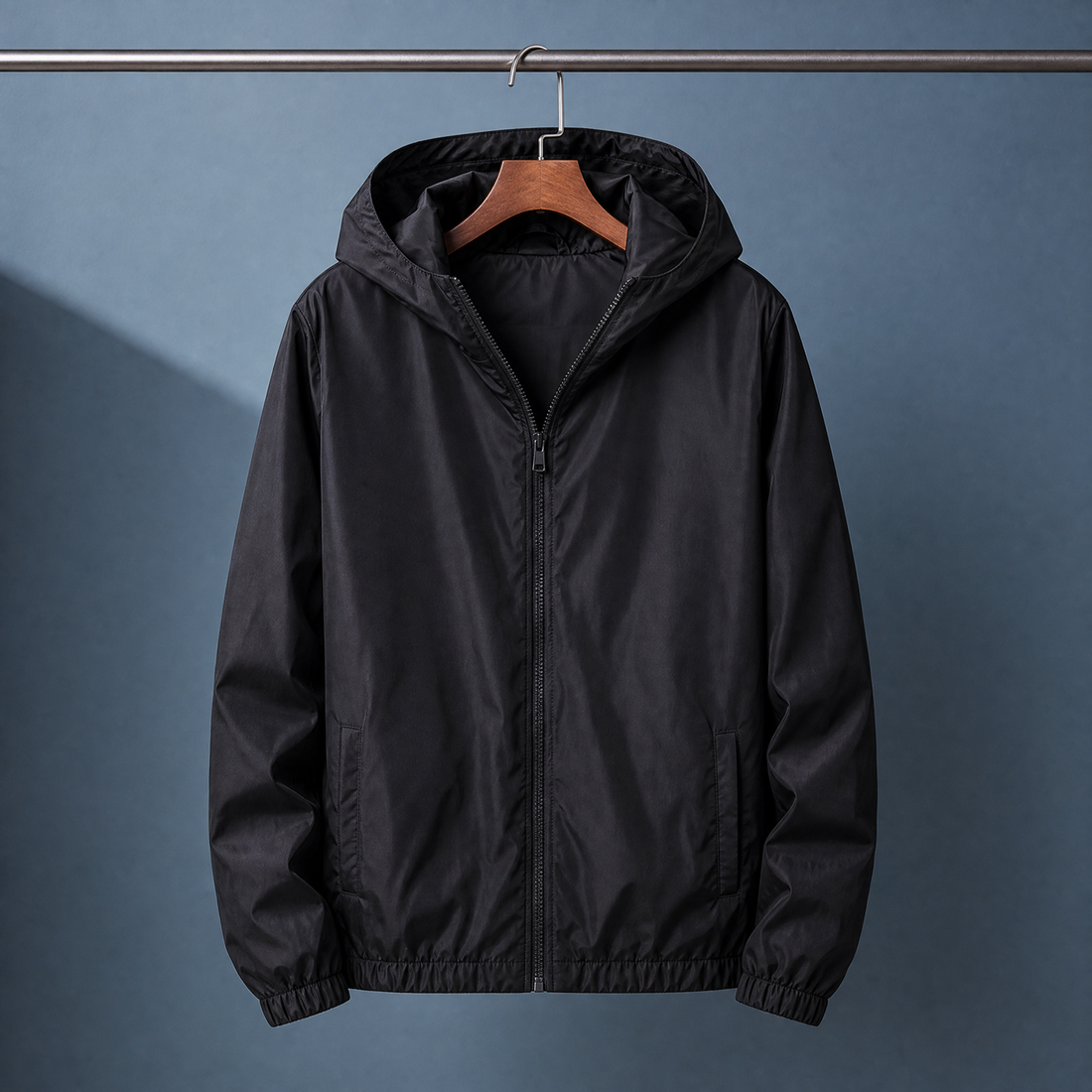 Joseph-Flynn Hooded Jacket - Black