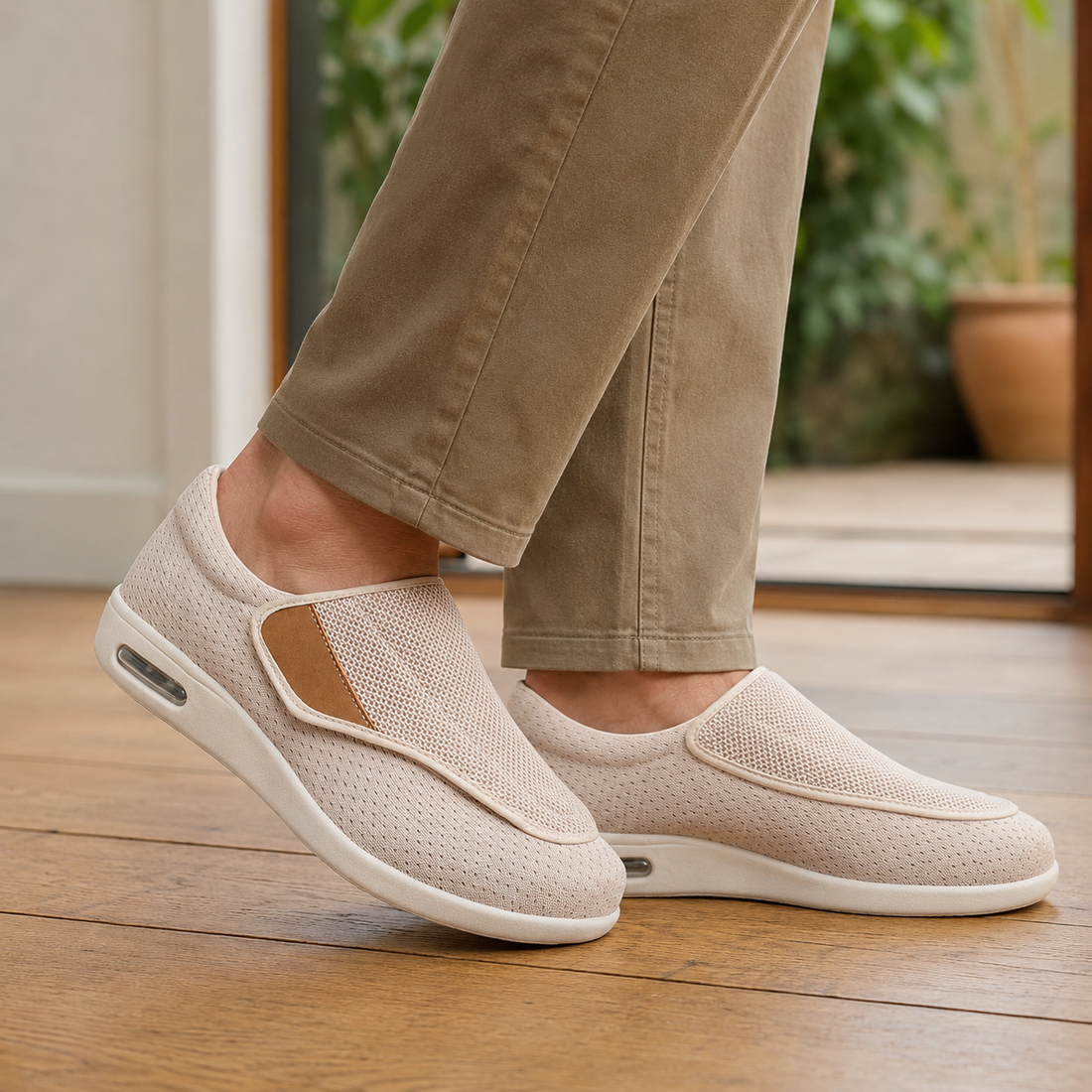 Novara Orthopedic Shoes - Driftwood