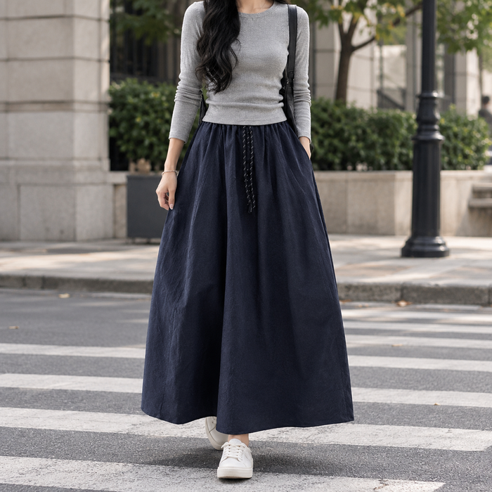 Geraldine Drawstring Skirt