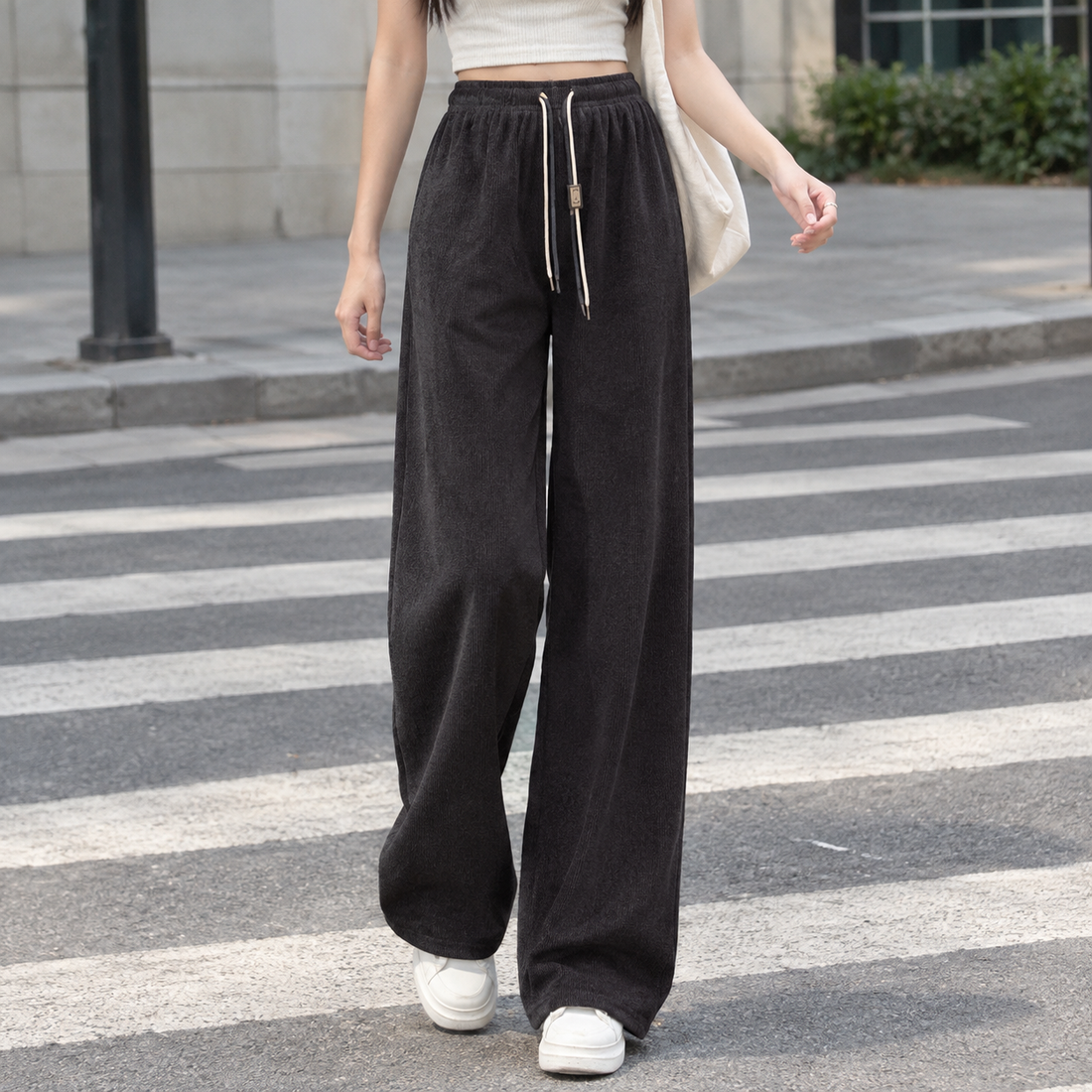 Iolanthe-Grace Wide Leg Pants - Black