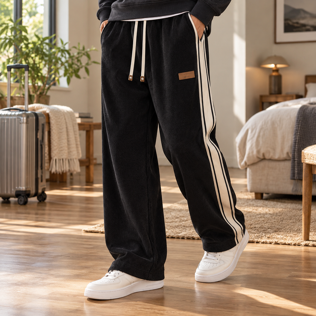 Duarte-Wade Straight Leg Pants - Black