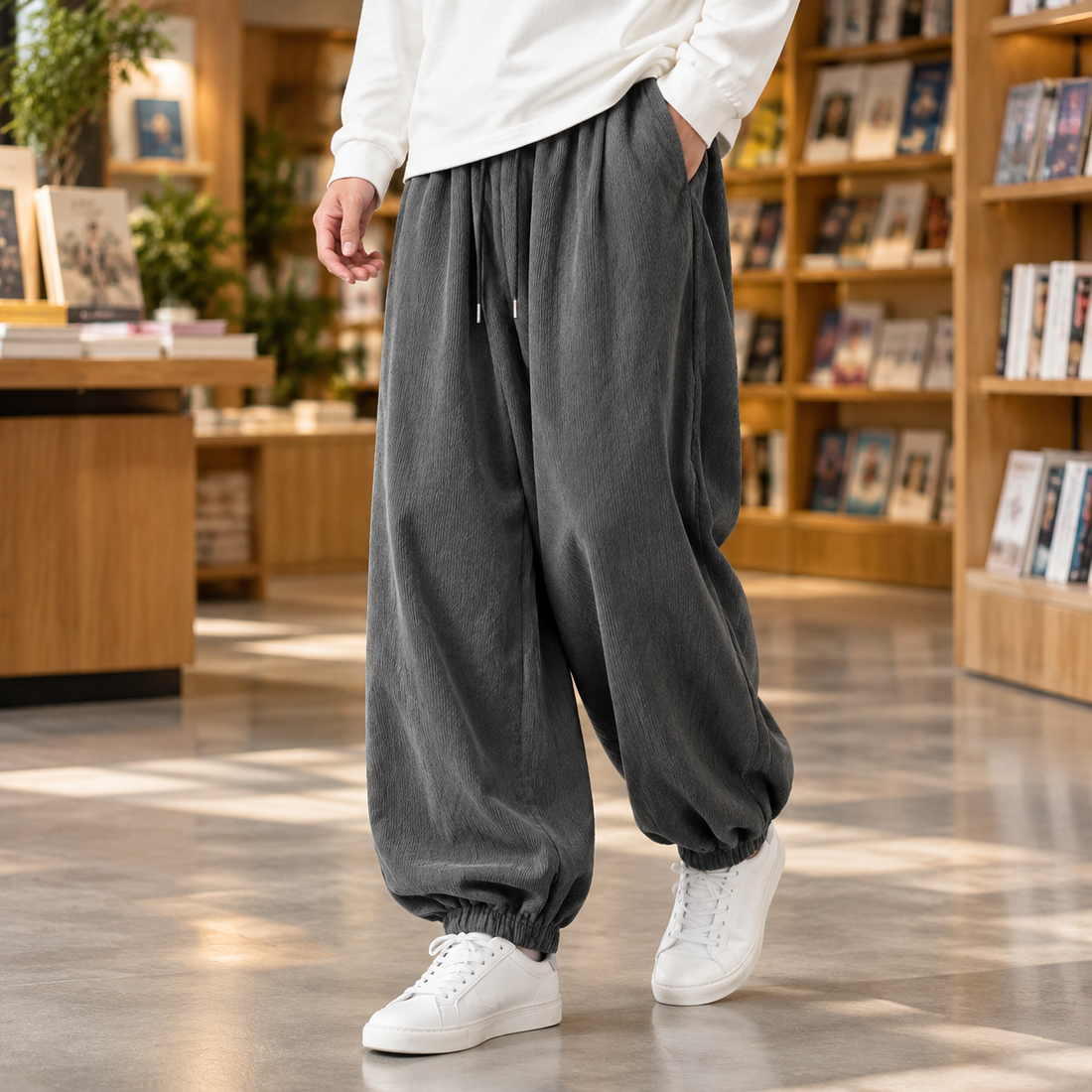 Christian Relaxed Pants - Gray