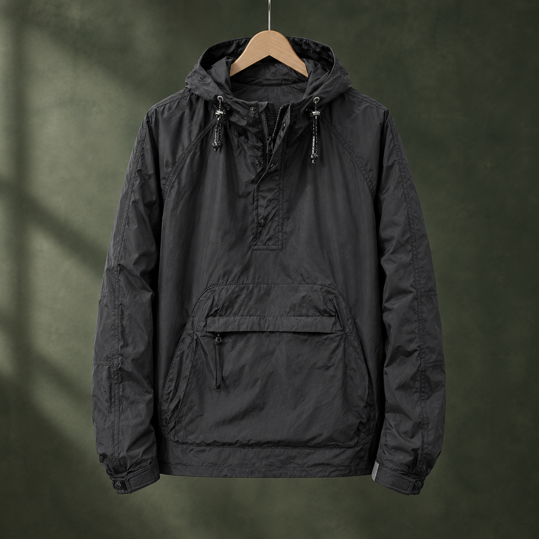 Rowan-Wren Pullover Jacket - Black
