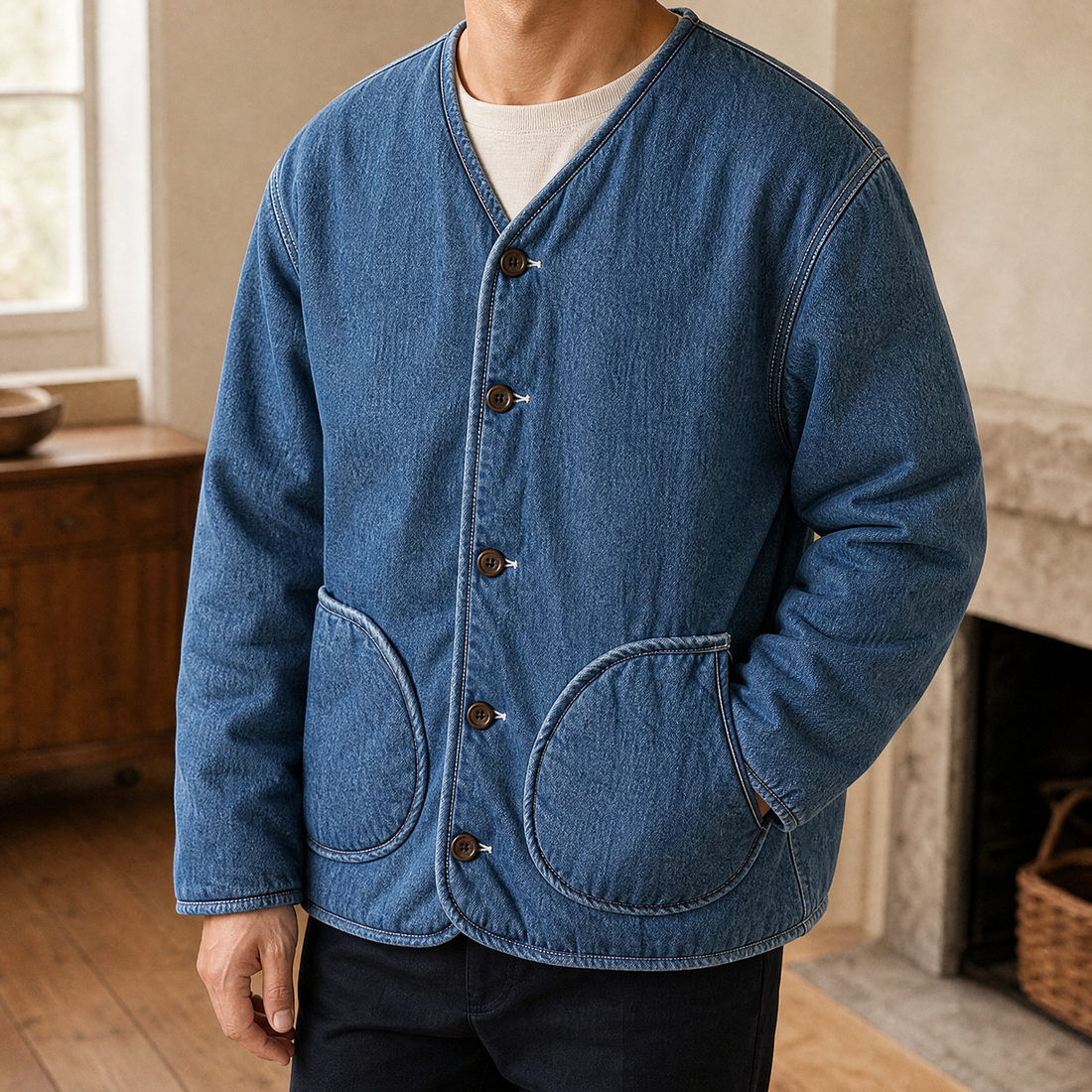 Chandler-Stone Workwear Jacket - Blue