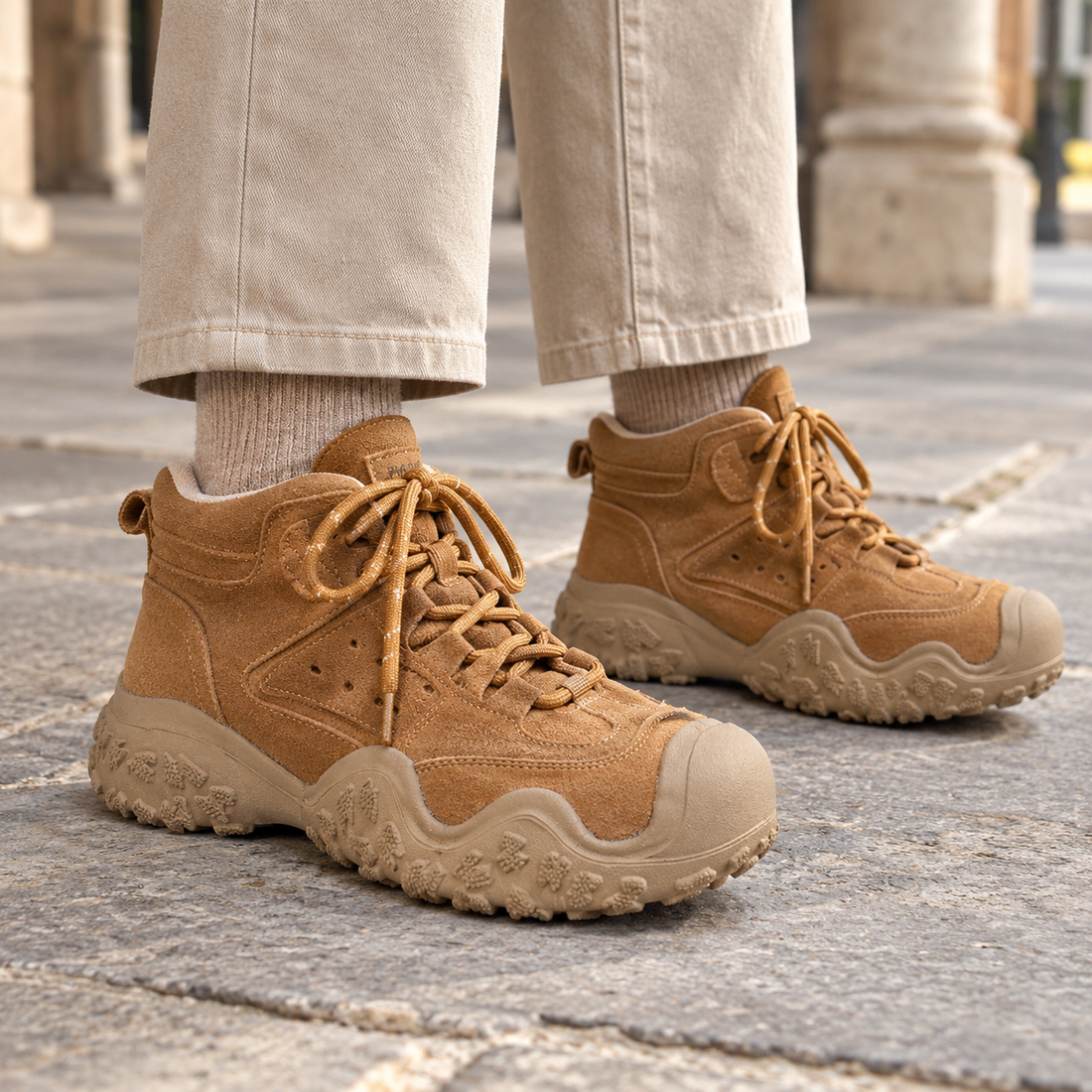 Barolo Lace-Up Boots - Brown