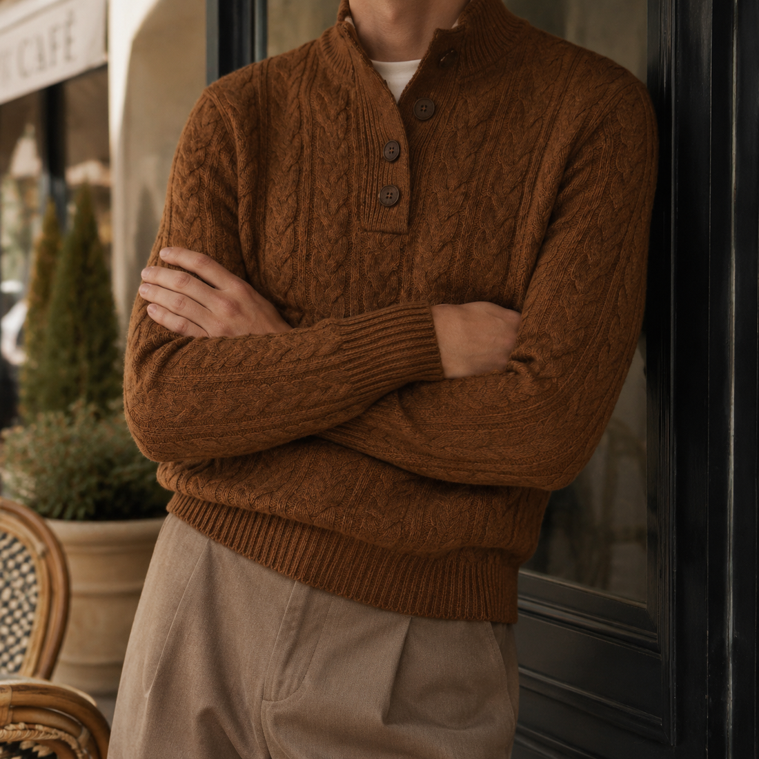 Barnaby Cashmere Sweater - Vintage