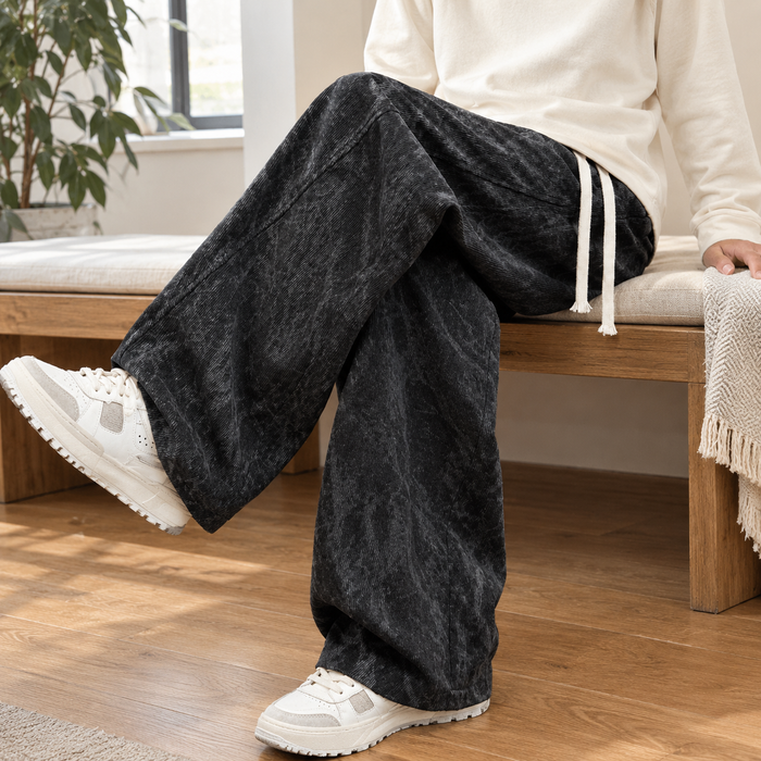 Benjamin-Hayes Straight-Leg Pants