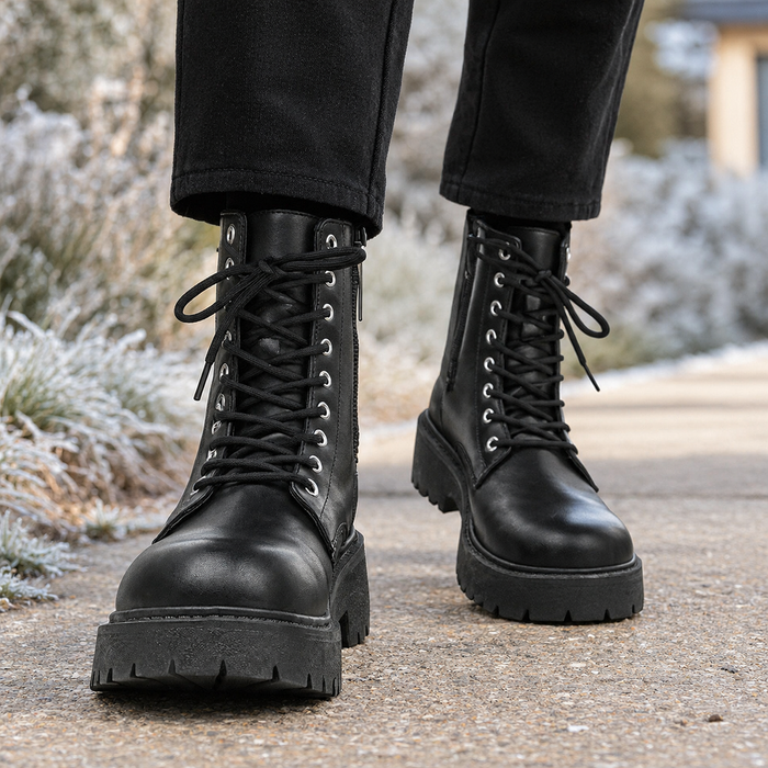 Caldera-Roma Leather Boots