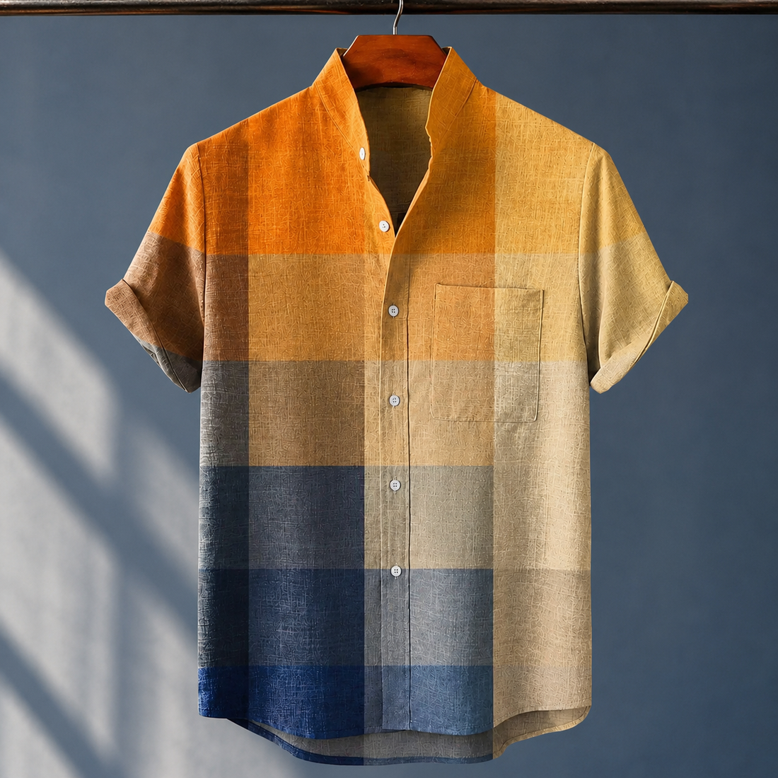 Bastien Graphic Shirt - Orange