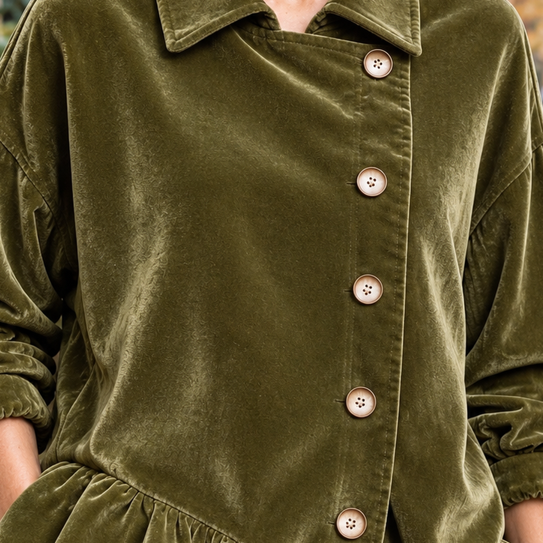 Lily-Kate Velvet Jacket - Lead Product Detail