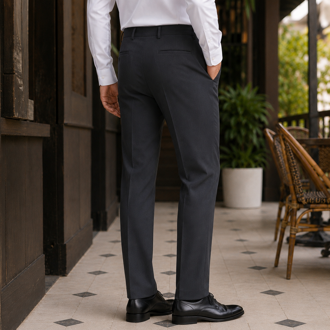 Ramsey Tapered Dress Pants - Lead Alternate View