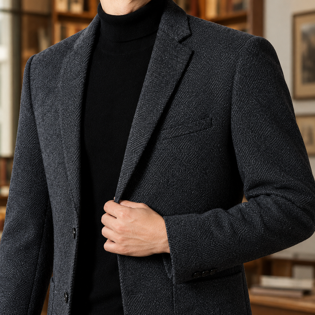 Gaspard Cashmere Blazer - Lead Product Detail