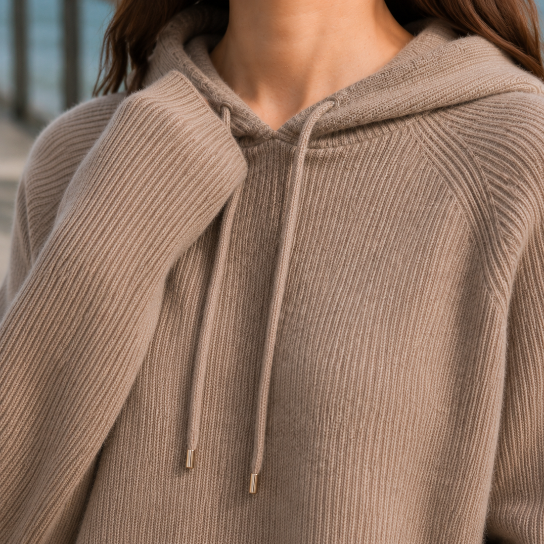 Yvette-Sage Cashmere Sweater - Lead Product Detail
