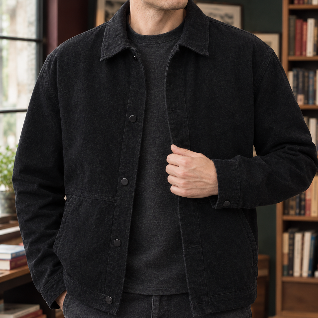 Louis-Lane Denim Jacket - Lead Product Detail