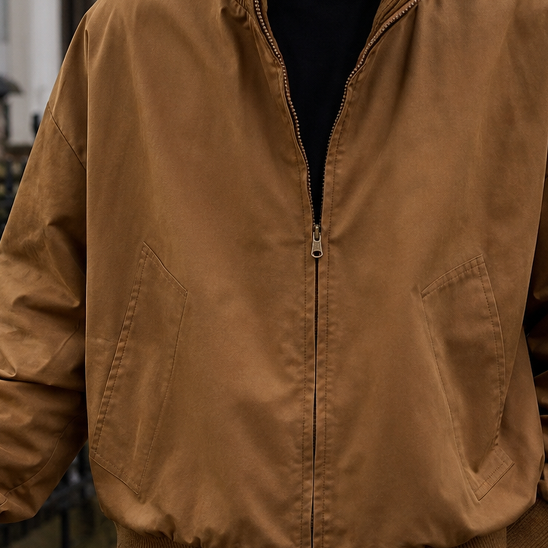 Soren-Hayes Bomber Jacket - Lead Product Detail
