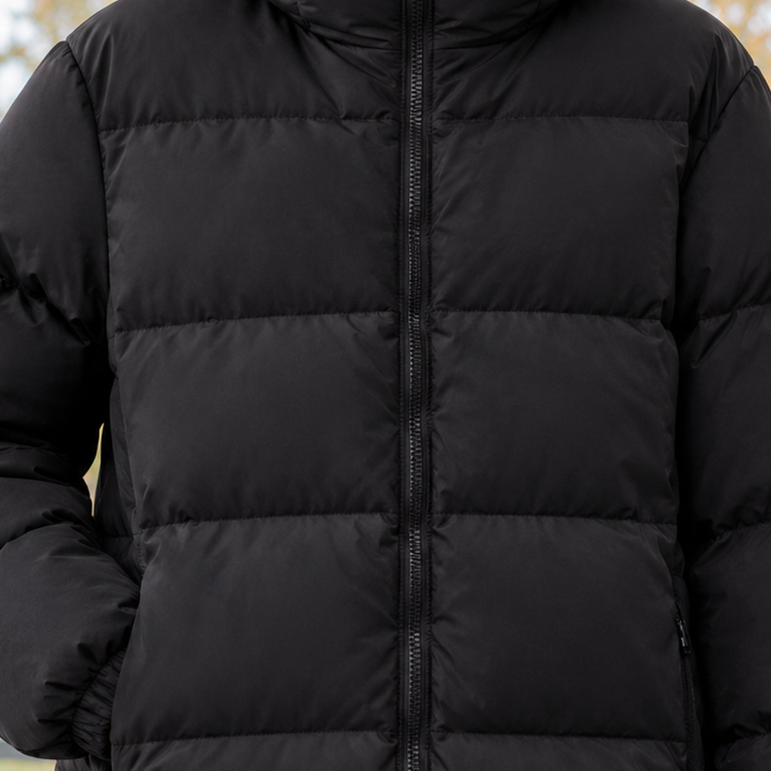Tabitha-June Hooded Puffer Jacket - Lead Product Detail
