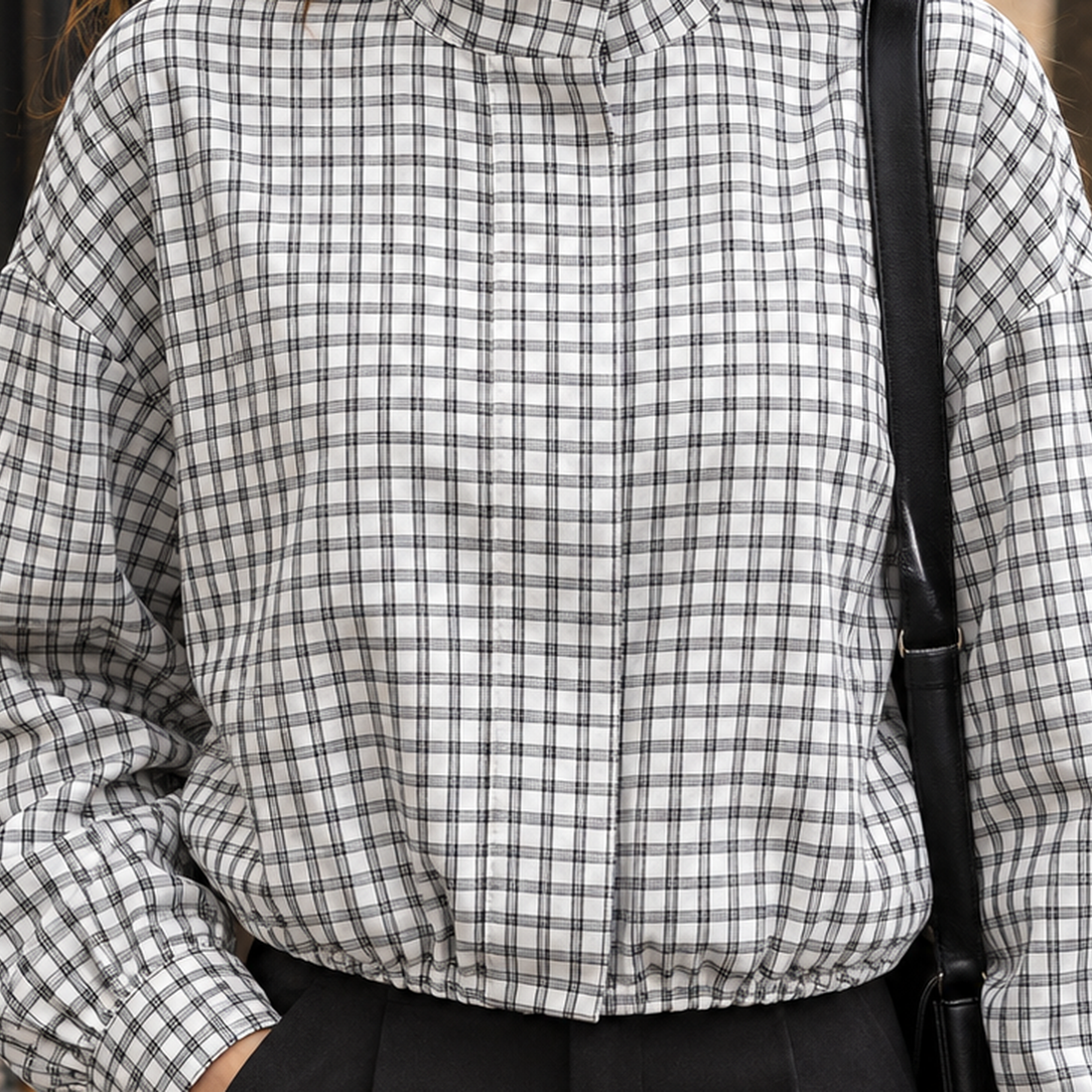 Victoria-Rose Plaid Jacket - Lead Product Detail