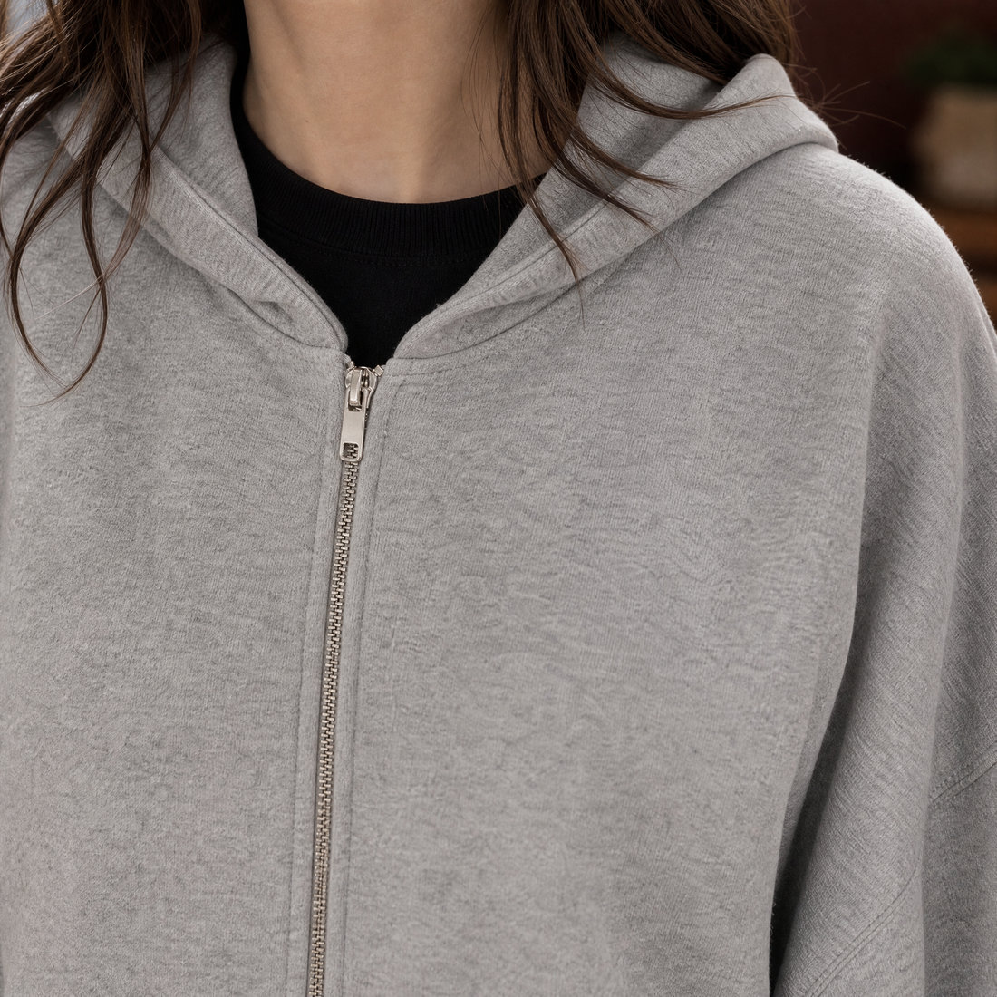 Constance-Claire Oversized Hoodie - Lead Product Detail