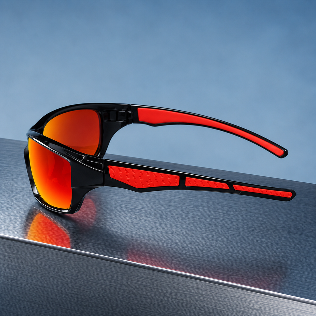 Ezra Polarized Sunglasses - Lead Alternate View